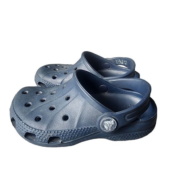 Crocs Kids Classic Clog Light Blue Baby Boys Size 8 / 9 - Picture 3 of 9